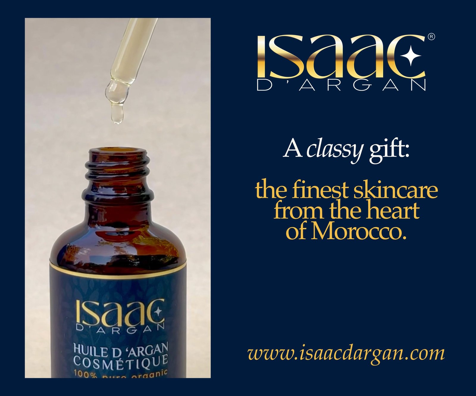 Shop pure argan oil Isaac d'Argan