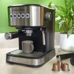 ‘An espresso machine with a dairy intolerance’ — this tiny Russell Hobbs espresso machine brews good coffee, but is a let-down for latte lovers