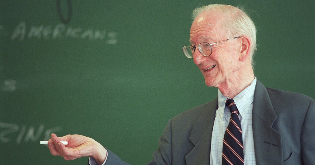 Andrew Hacker, Provocative Political Scientist, Dies at 96