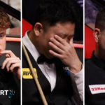 Stan Moody (left), Zhang Anda (centre) and Matthew Stevens