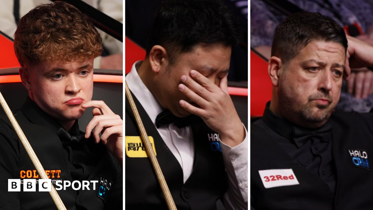 Stan Moody (left), Zhang Anda (centre) and Matthew Stevens