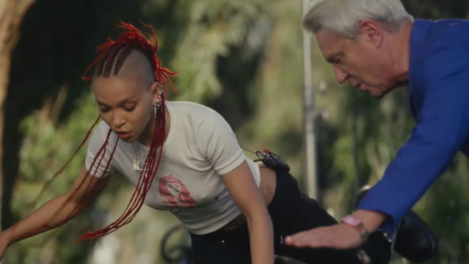 David Byrne Teaches FKA Twigs His Signature Moves in Coachella’s New ‘Artist on Artist’ Series