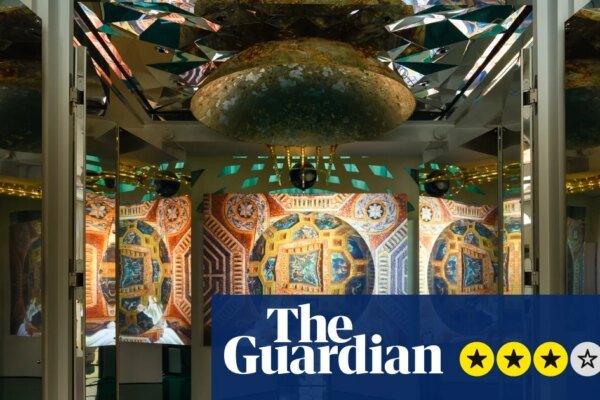 Isaac Julien review – Gwendoline Christie meets a cyborg starfish in a pleasure-seeker’s postmodern parlour