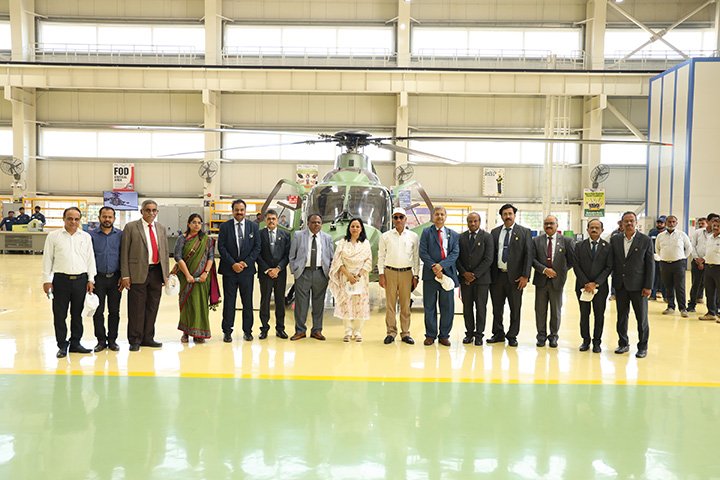 Secy (Defence Production) Inaugurates LCH Production Line at HAL’s New Helicopter Factory, Strengthening Self-Reliance – India Strategic