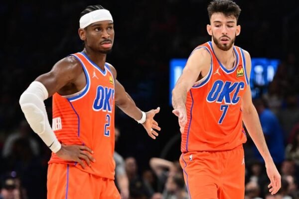 Shai Gilgeous-Alexander celebrates how impactful Chet Holmgren has been for the Thunder