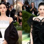 Karina and Ningning at the 2026 Met Gala.