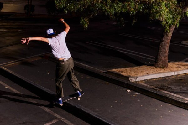 At an LA Costco, Skateboarding and Learning About Loss