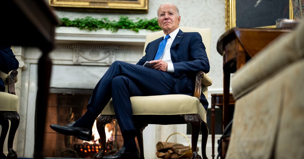 Biden Sues Justice Dept. to Block Release of Tapes