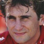 Alex Zanardi pictured in a driver's racing suit
