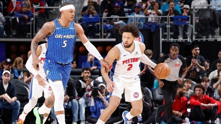 Pistons cap comeback with Game 7 rout of Magic