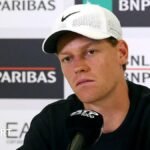 World number one Jannik Sinner