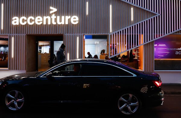 Accenture shares fall to lowest since 2017 as AI threat mounts