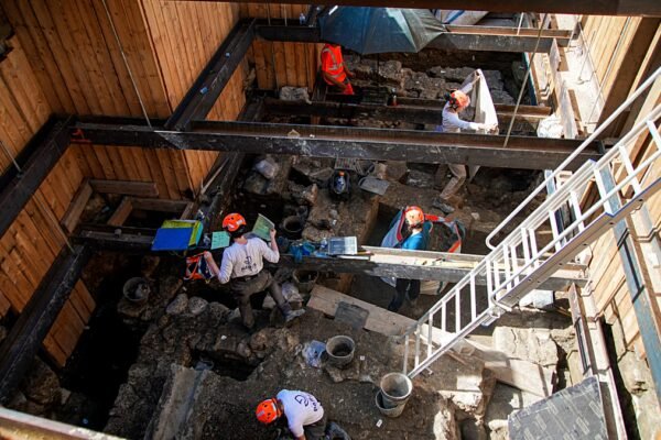 Archaeologists uncover centuries of history beneath Notre-Dame square