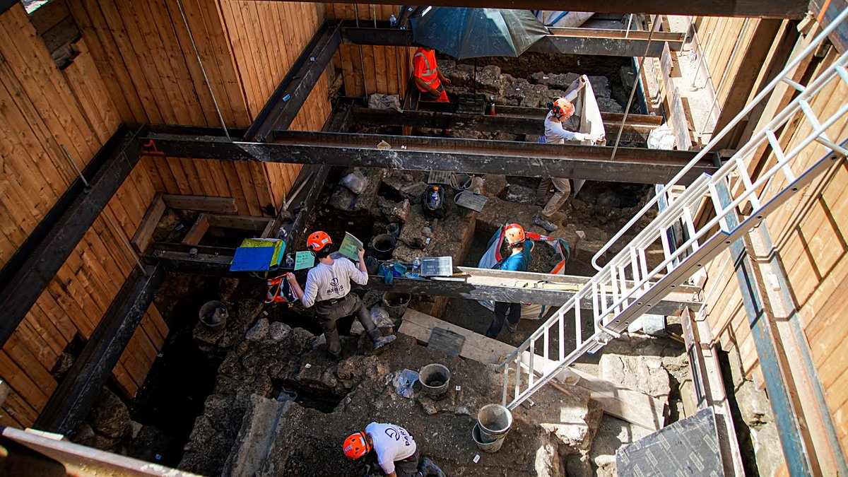 Archaeologists uncover centuries of history beneath Notre-Dame square