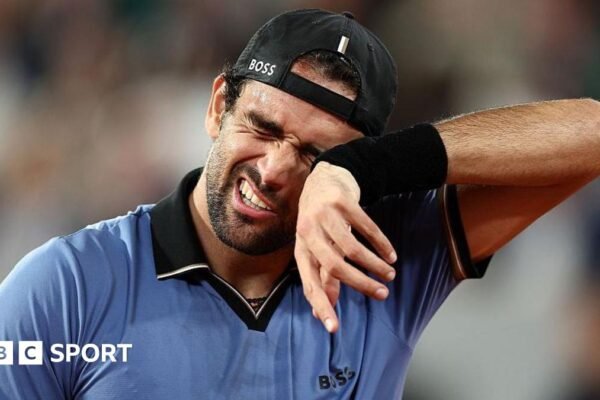 Berrettini tired of retiring as injury strikes again to end French Open hopes