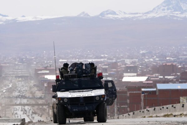 Bolivian authorities say no active blockades after state of emergency decree