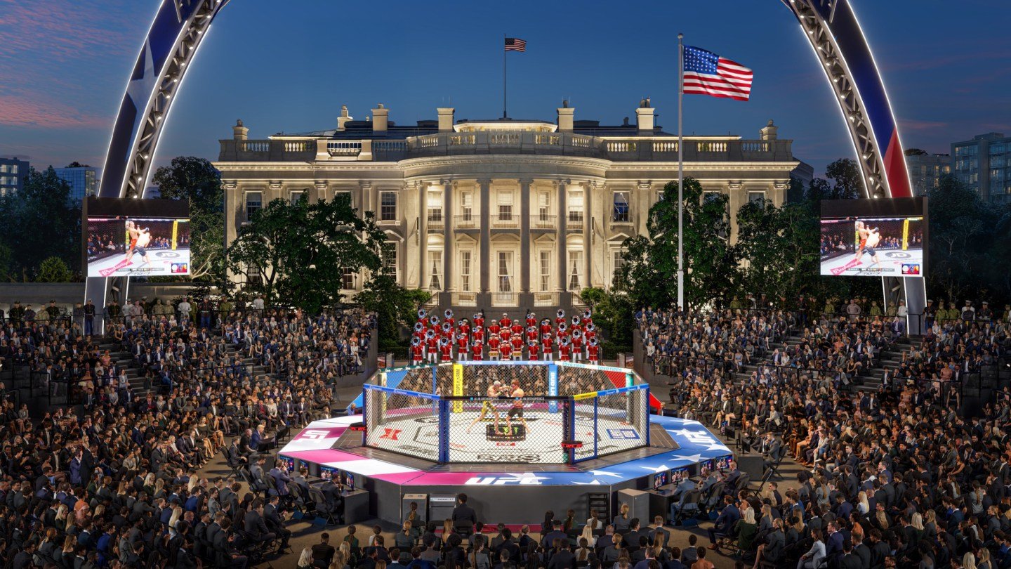 Inside the UFC’s  Million Made-For-TV White House Gambit