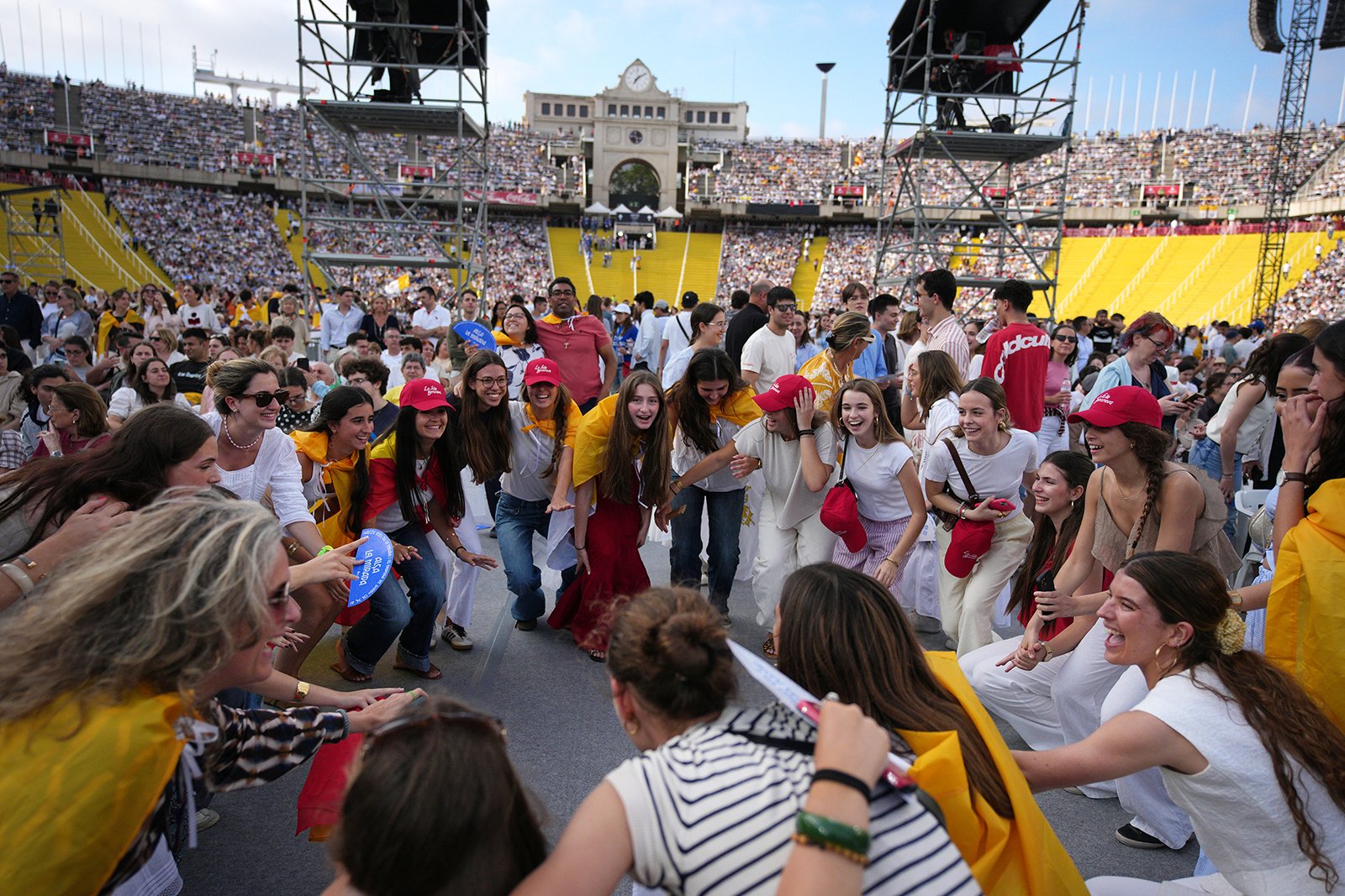 Pope Leo says culture of ‘profit and performance’ is hurting young people’s mental health.