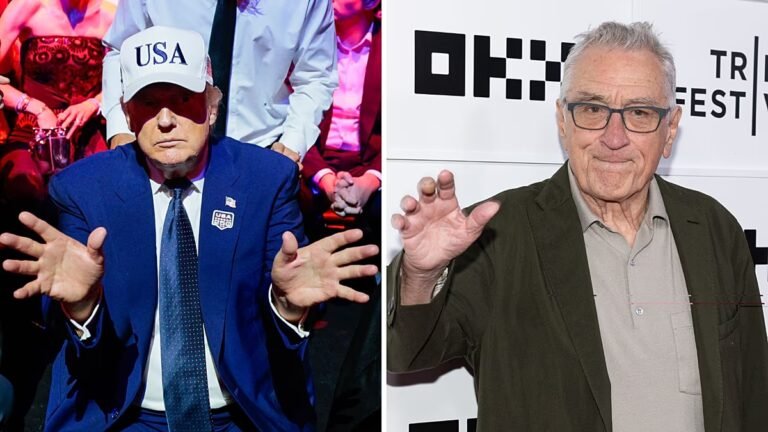 Robert De Niro has a four-word cinematic reference for Donald Trump