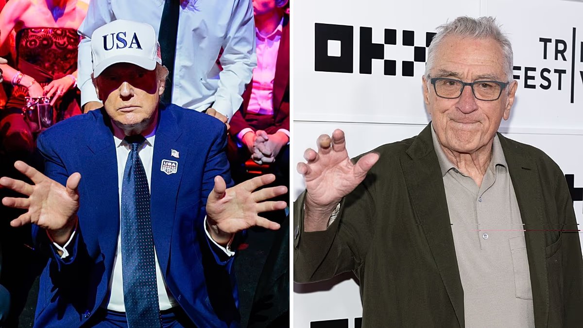 Robert De Niro has a four-word cinematic reference for Donald Trump