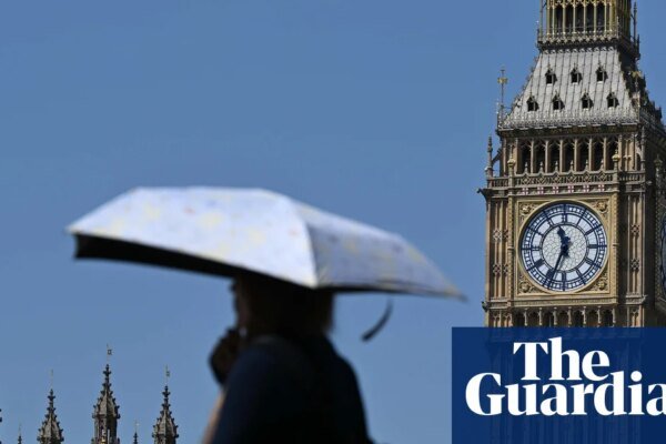 Searing UK heat leaves schools, hospitals and transport networks struggling to cope
