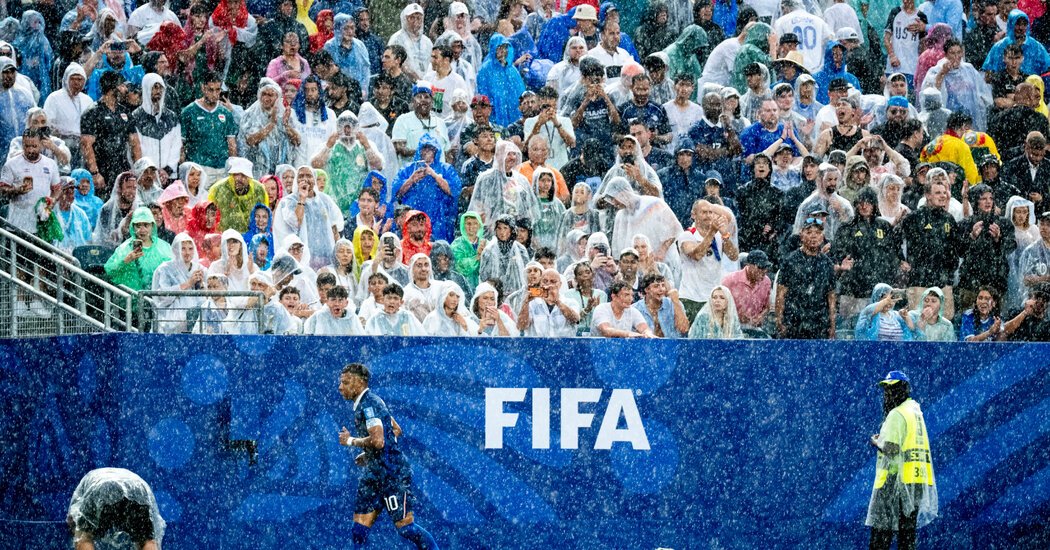 Storms Disrupt World Cup Matches in Philadelphia and New Jersey
