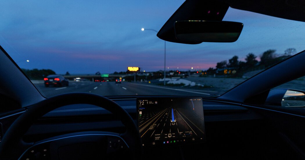 Tesla Driver Using Autopilot Crashes Into Home, Killing a Woman, Officials Say