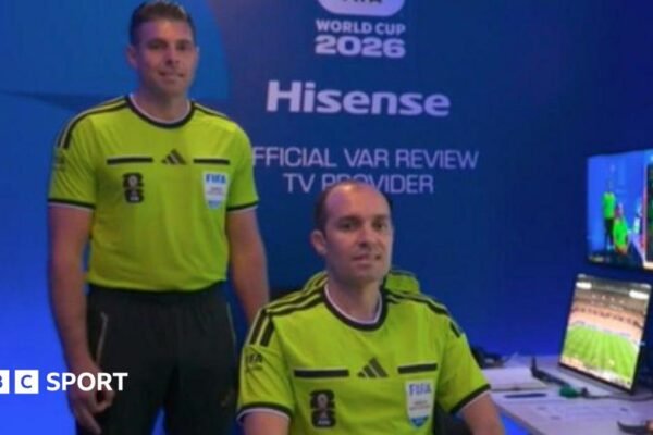VAR official says hand gesture was 'involuntary, subconscious twitch'