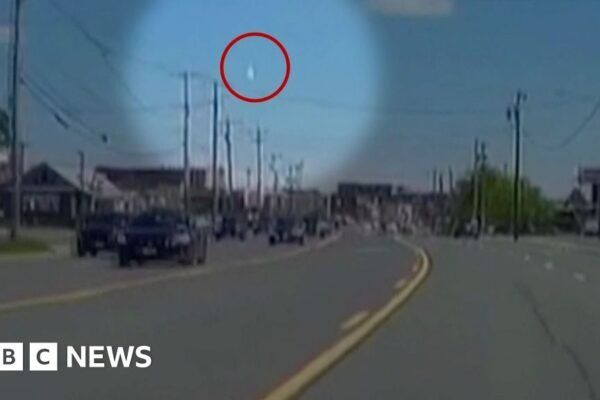 Watch: Moment a meteor creates sonic boom over Massachusetts