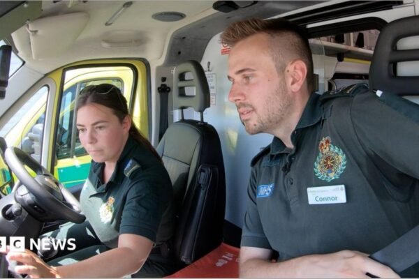 'People don't realise how at risk they are': A day with an ambulance service in a heatwave