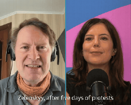  Lucy Hough speaks to the Guardian’s senior international correspondent, Luke Harding