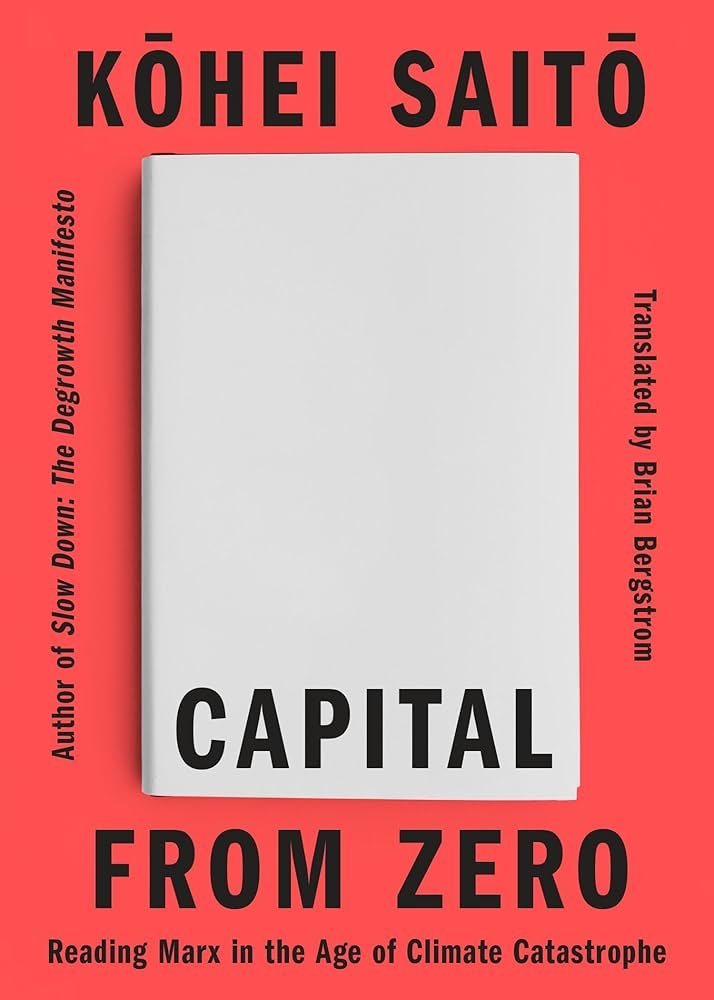 Kohei Saito, tr. Brian Bergstrom, Capital from Zero