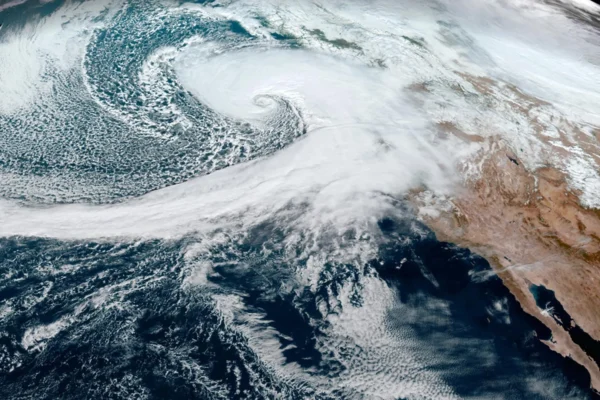 A slowing Atlantic current could unleash stronger California storms