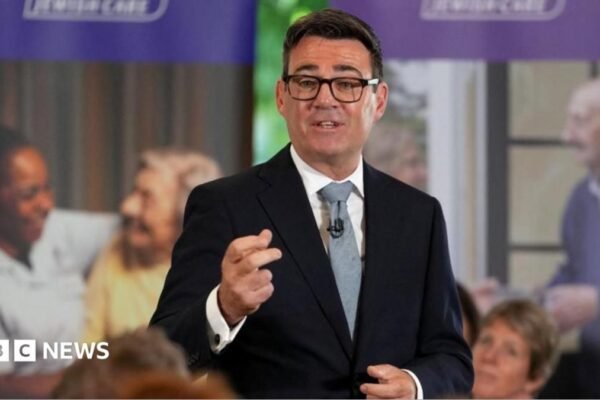 Burnham doesn't rule out tax rises to fix social care