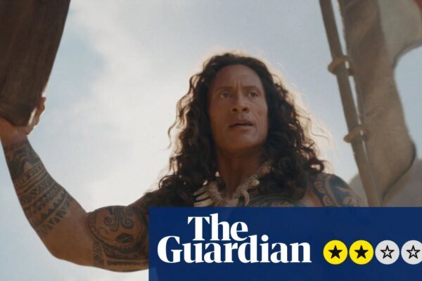 Moana review – Dwayne Johnson’s demigod on autopilot in dull live-action remake