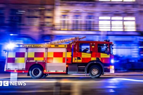 More than 100 firefighters respond to east London fire
