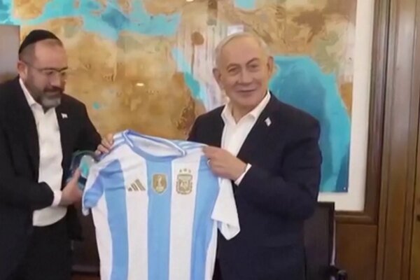 Netanyahu declares support for Argentina ahead of World Cup final