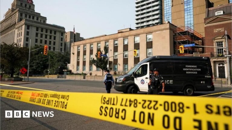 Shots fired at US consulate in Toronto for a second time this year