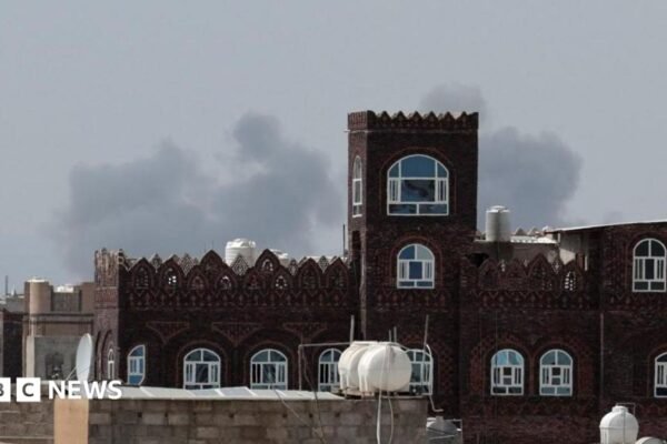Yemen's Houthis launch missiles at Saudi Arabia after strikes on Sanaa airport