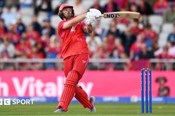 Phil Salt batting for Welsh Fire