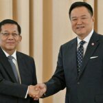 Myanmar leader visits Thailand in bid to bolster international legitimacy