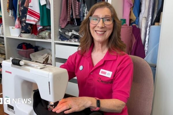 New clothing saved from waste by sewing charity