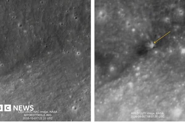 South Korea space agency shares Moon images after SpaceX rocket debris crash