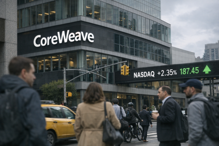 CoreWeave stock jumps after quarter that management says marks AI inflection point