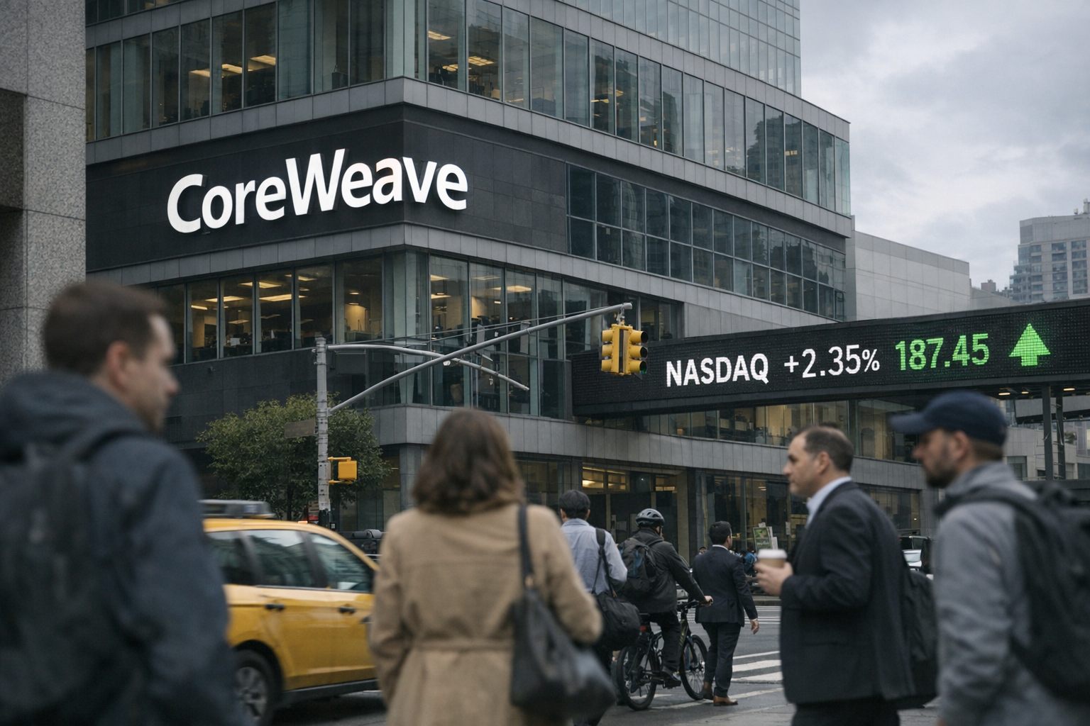 CoreWeave stock jumps after quarter that management says marks AI inflection point
