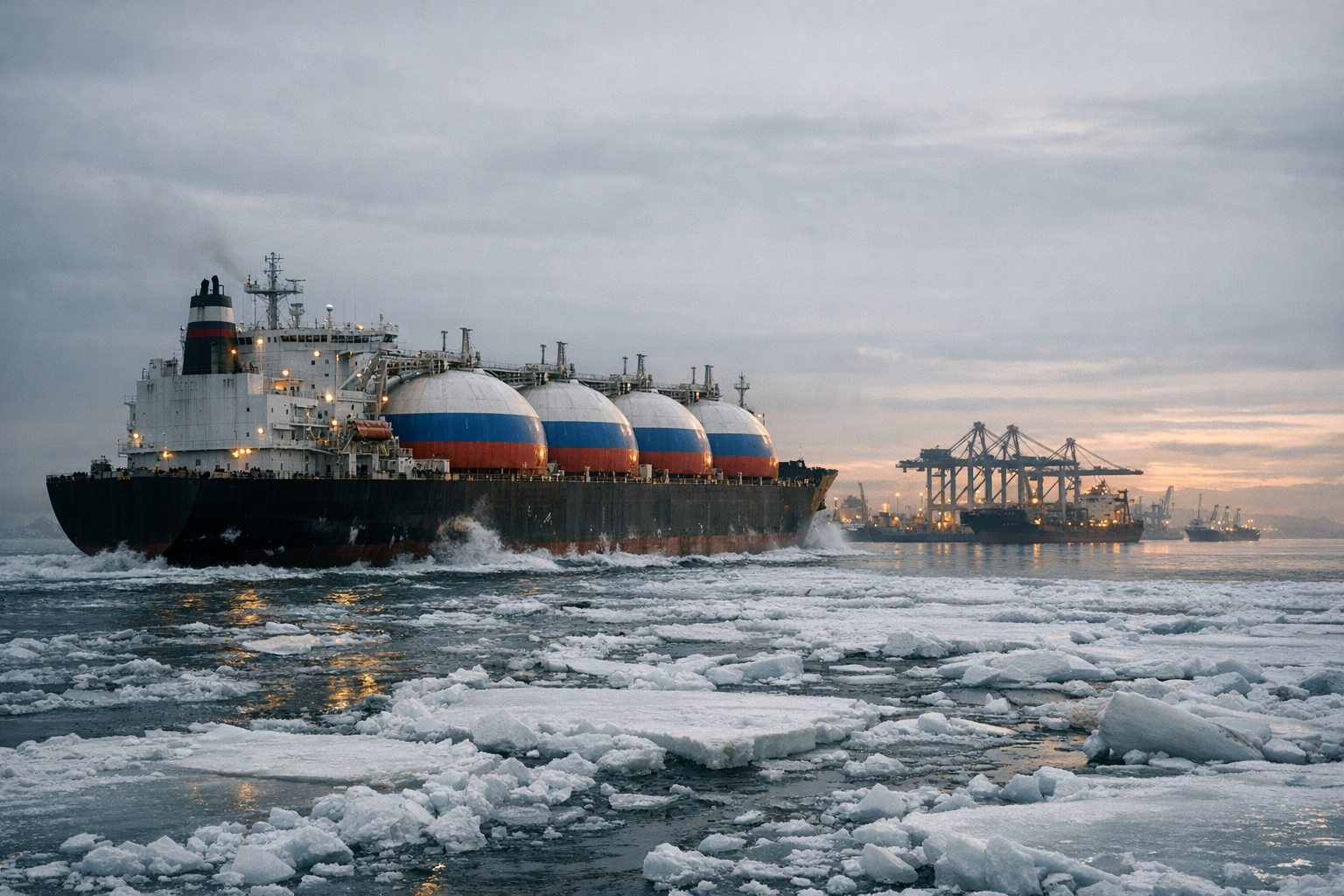 Russia’s LNG Pivot to Asia: Strategic Shifts and Market Consequences