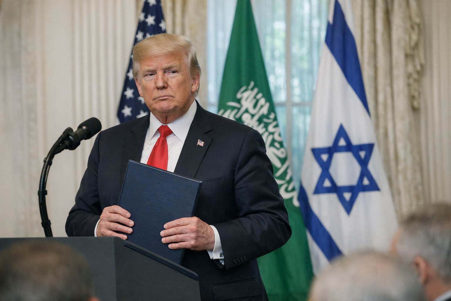 Trump Sends Saudi Nuclear Agreement to Congress, Conditioning It on Riyadh’s Recognition of Israel