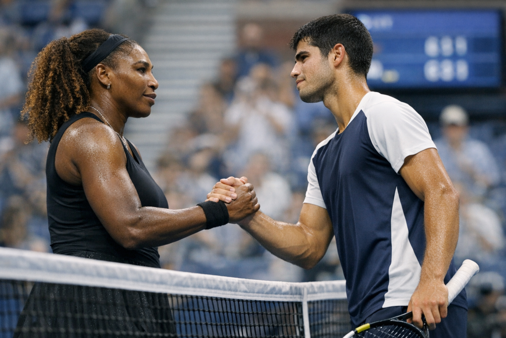 Williams and Alcaraz’s mixed doubles run ends in US Open quarters
