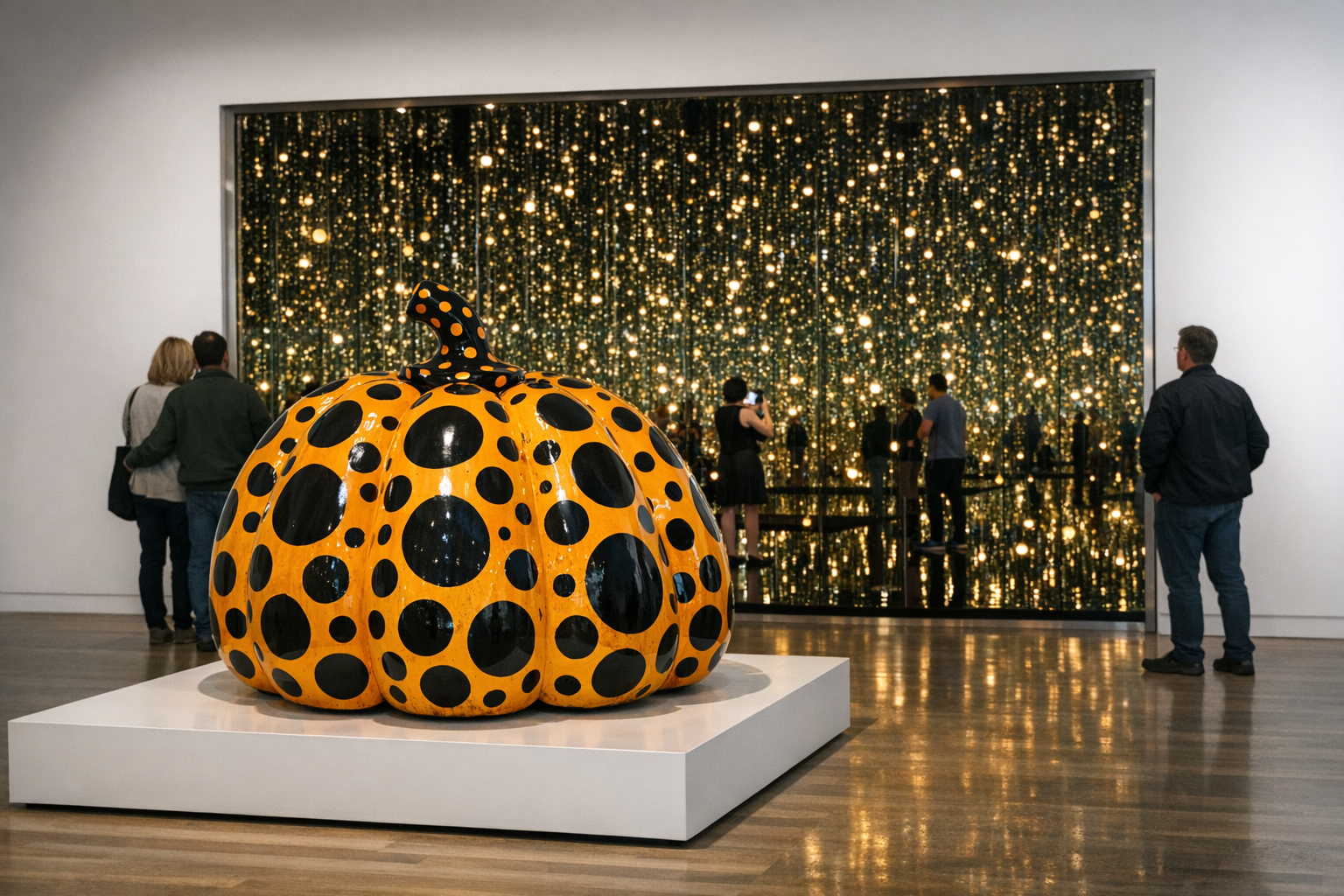 Yayoi Kusama, creator of polka-dot pumpkins and Infinity Rooms, dies at 97