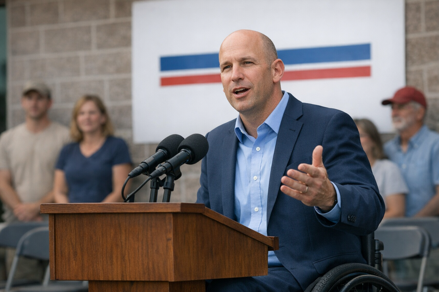 Iowa Senate hopeful Josh Turek rejects campaign help from Vice President Harris